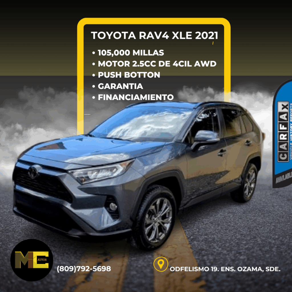 Toyota RAV4 XLE 2021