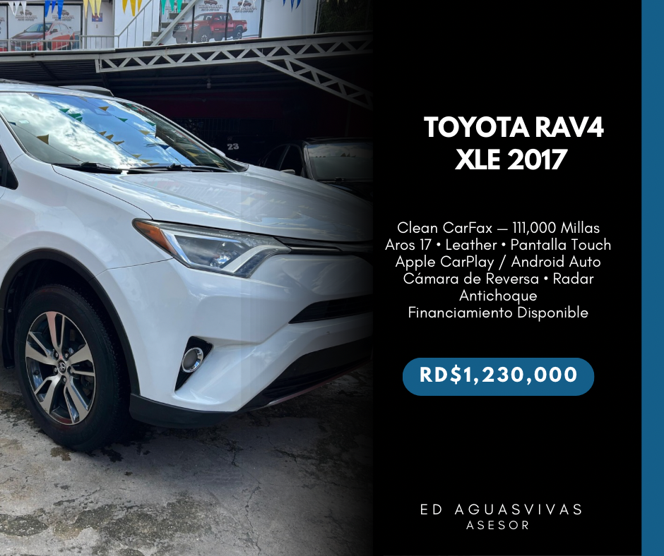 Toyota RAV4 XLE 2017