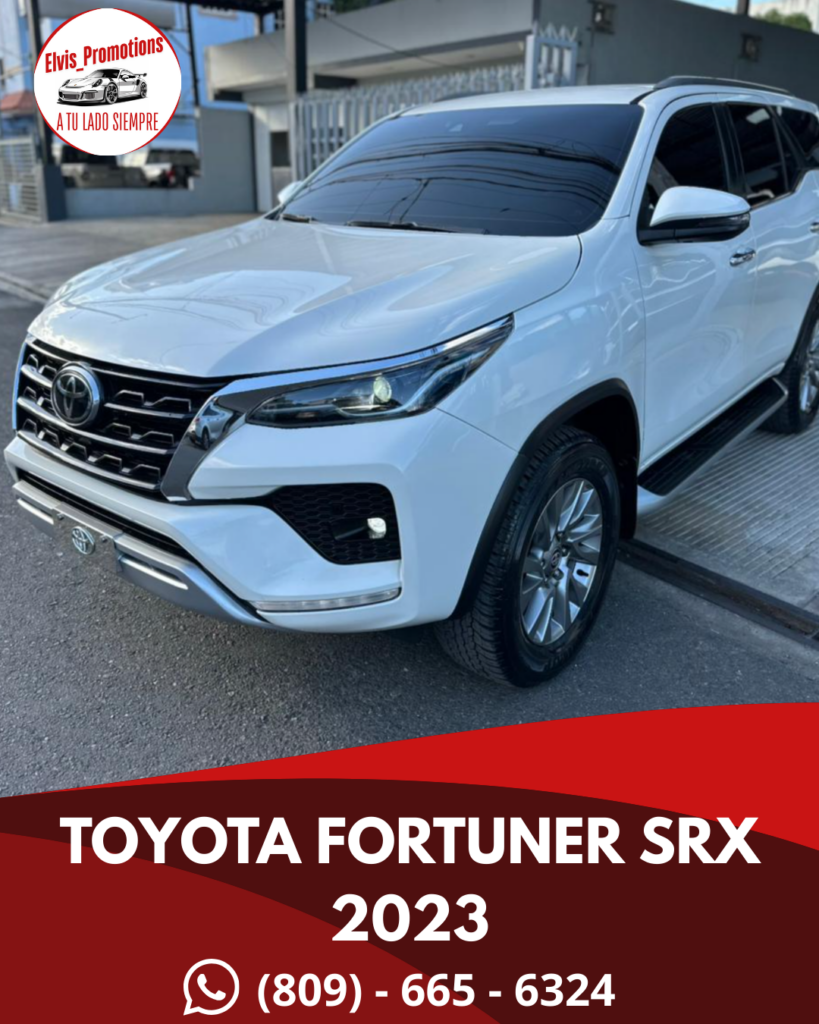 Toyota Fortuner SRX 2023