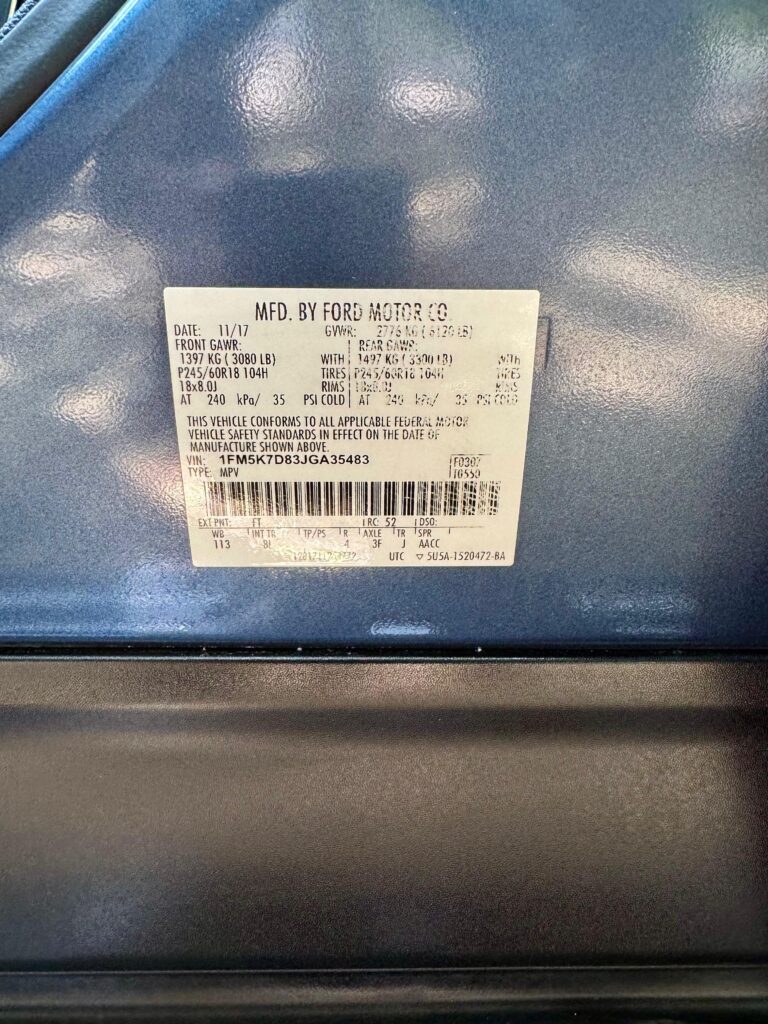 Ford Explorer XLT 2018