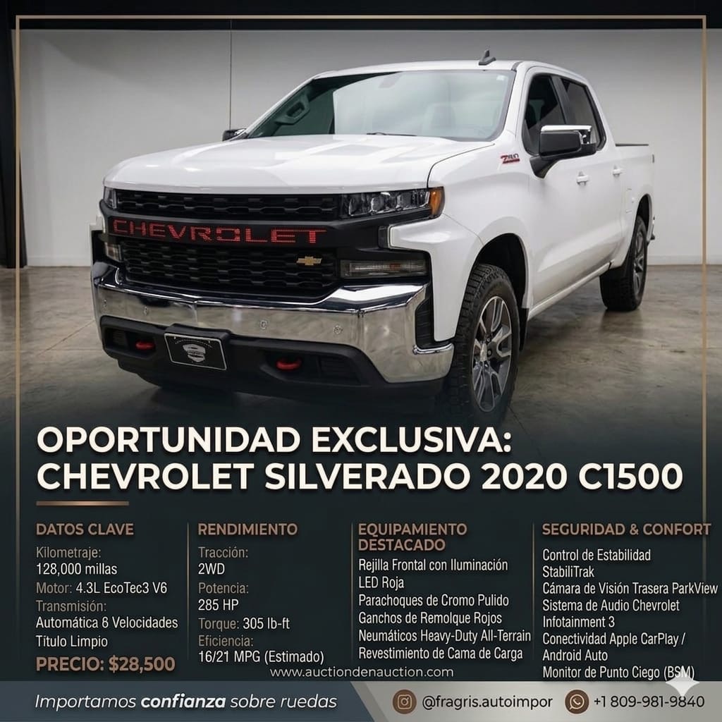 Chevrolet Silverado 2020