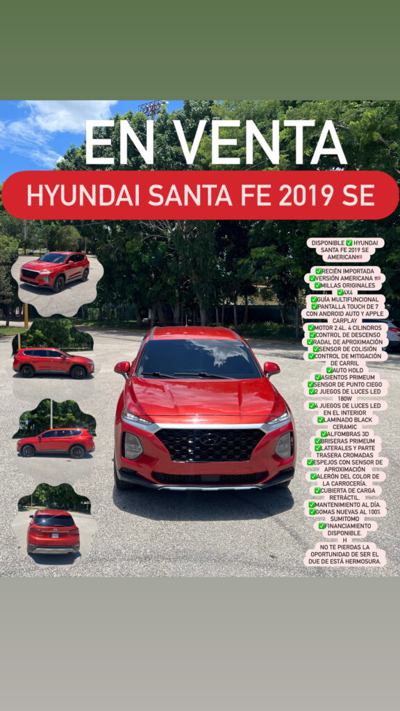 Hyundai Santa Fe SE 2019