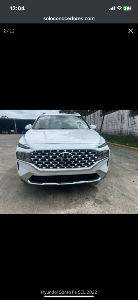 Hyundai Santa Fe SEL 2022