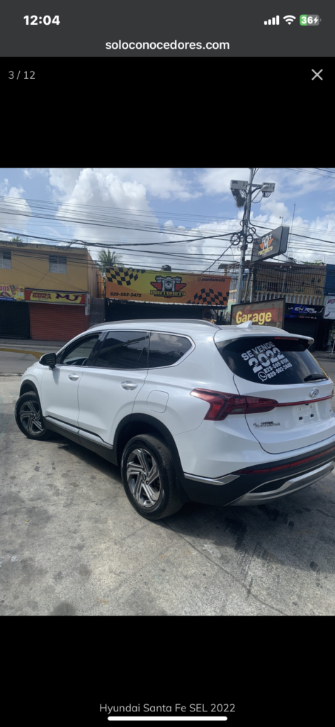 Hyundai Santa Fe SEL 2022