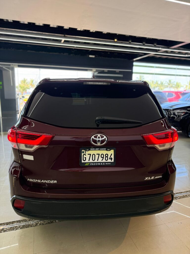 Toyota Highlander XLE 2019